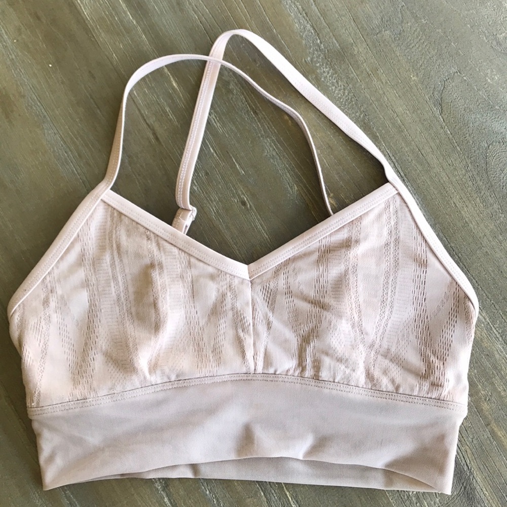 Alo Aria Bra in Buff